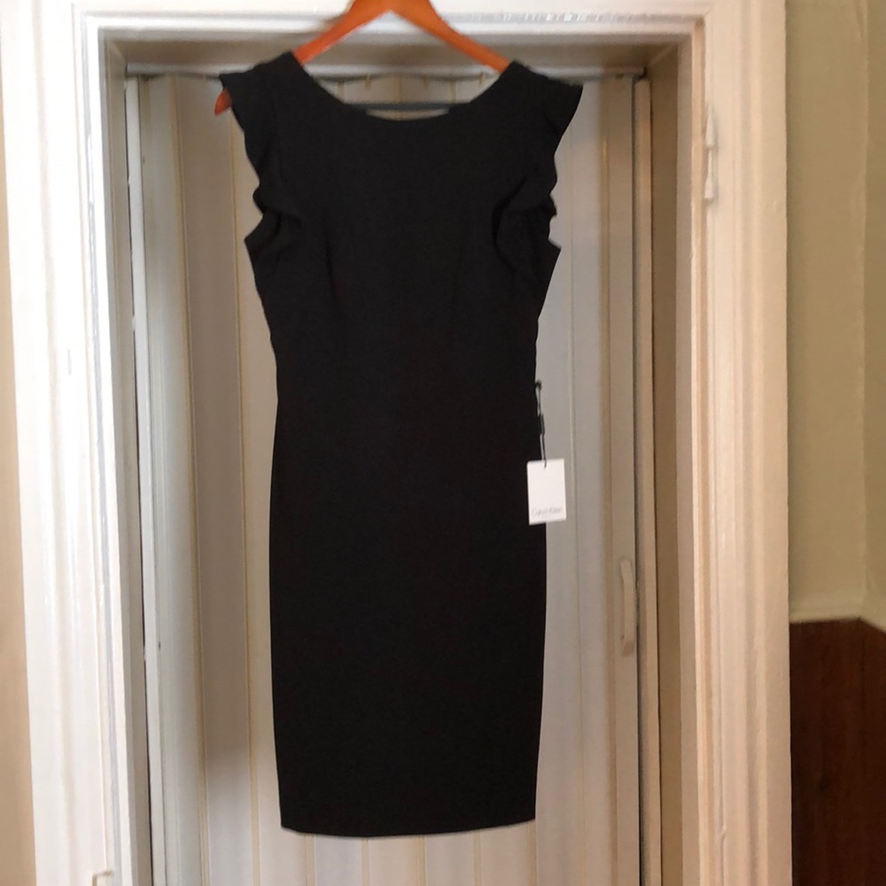 Calvin Klein Size 4 black dress